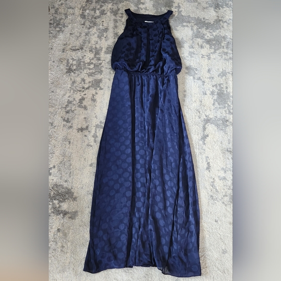 Robbie Bee sleeveless dress, navy blue, size 10. - Picture 1 of 7